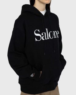 Salone del Mobile Sweat A Capuche Logo Noir | Sueurs