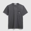 Stone Island T-Shirt A Poche Charbon | T-Shirts