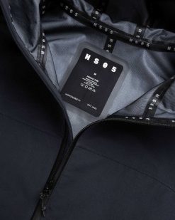 Highsnobiety HS05 Veste En Nylon Avec Bande 3 Couches Noire | Vetements D'Exterieur