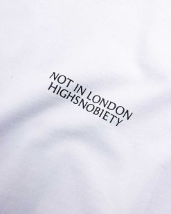 Highsnobiety T-Shirt Petit Dejeuner Anglais Blanc | T-Shirts