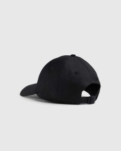 J.W. Anderson Casquette De Baseball Avec Logo Ancre Noire | Chapeaux