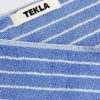 Tekla Serviette De Bain Rayures Bleues Claires | Maison