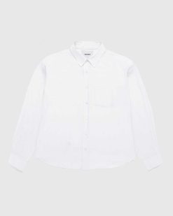 Highsnobiety Chemise Legere A Manches Longues Blanc | Chemises