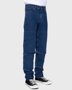 Y/Project Jean Classique Multi-Revers Bleu | Pantalon