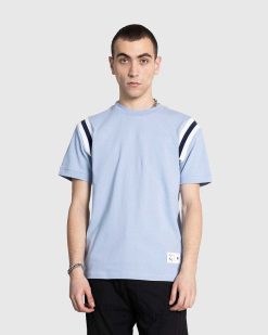 Puma T-Shirt A Manches Jet Bleu Delave | T-Shirts