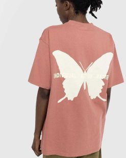 Highsnobiety Jersey Rose Pale Upcycle | T-Shirts