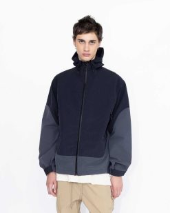 Highsnobiety HS05 Veste En Nylon Avec Bande 3 Couches Noire | Vetements D'Exterieur