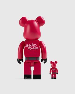 Medicom Be@Rbrick Squid Game Guard 100% & 400% Set Multi | Objets De Collection