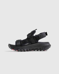 Moncler Sandale Trailgrip Vela Noir | Des Sandales