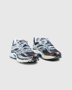 Saucony Progrid Omni 9 Argent/Marron | Baskets