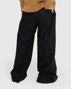 Dries van Noten Pantalon Hama En Jersey De Coton Noir | Pantalon