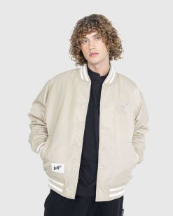 BAPE Veste Varsity Beige | Vetements D'Exterieur