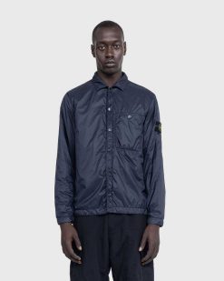 Stone Island Surchemise Bleu Marine | Chemises