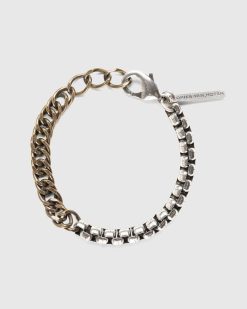 Dries van Noten Bracelet Chaine Argent/Laiton | Bijoux