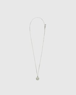 Needles Collier Pendentif Sourire Argent | Bijoux