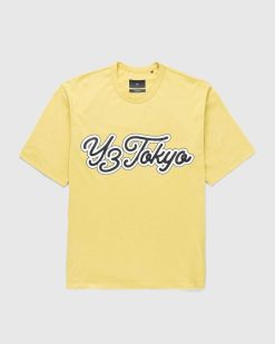 Y-3 T-Shirt Tokyo Blanc Jaune | T-Shirts