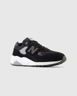 New Balance 580 Noir/Gris/Blanc | Baskets