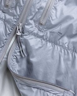 ROA Veste Synthetique Transparente Gris Mirage | Vetements D'Exterieur