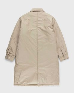 Highsnobiety HS05 Trench-Coat En Eco-Poly Isole Legerement Beige | Vetements D'Exterieur