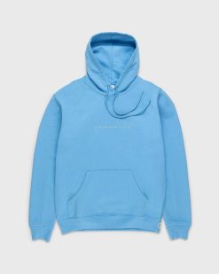 Highsnobiety Sweat A Capuche Staples Bleu Ciel | Sueurs