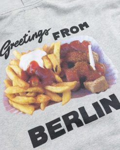 Carne Bollente Sweat A Capuche Berghain Days Gris | Sueurs