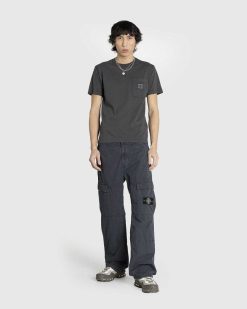 Stone Island T-Shirt A Poche Charbon | T-Shirts