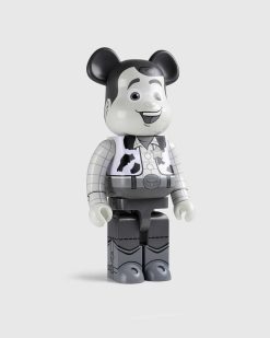 Medicom Be@Rbrick Woody (Version Noir & Blanc) 1000% Multi | Objets De Collection