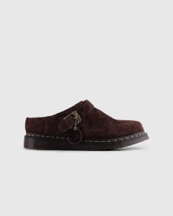 Dr. Martens Isham Daim Desert Oasis Marron Fonce | Chaussures