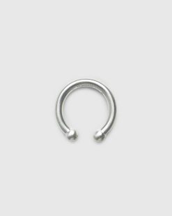 Jil Sander Bague Ouverte Argent | Bijoux