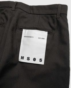 Highsnobiety HS05 Pantalon Habille En Laine Gris Fonce | Pantalon