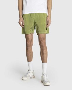 Stone Island Short De Bain Nylon Metal Citron | Shorts