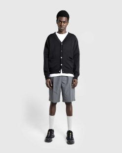 Highsnobiety HS05 Cardigan En Maille Poly Noir | Tricots