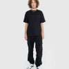 Stone Island T-Shirt A Logo Teint En Piece Noir | T-Shirts