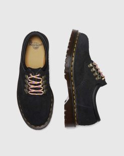 Dr. Martens 8053 Daim A Poils Longs Noir | Chaussures