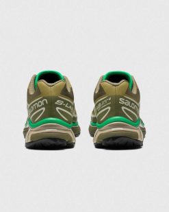 Salomon Xt-6 Herbe Sechee/Vert Lichen Profond/Vert Vif | Baskets