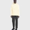 Jil Sander Sweat A Capuche Polaire Citron | Sueurs