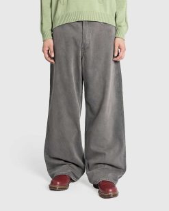 Acne Studios Jean Coupe Ample 1981M Gris Anthracite | Pantalon