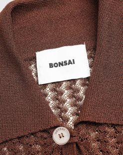 Bonsai Polo En Maille Oversize Glazed Ginger | Tricots