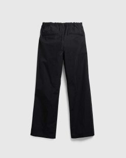 Highsnobiety HS05 Pantalon Elastique Brosse A Passepoil Inverse Noir | Pantalon