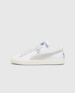 Puma Clyde Rhuigi Gris Immacule/Gris Calme/Blanc | Baskets