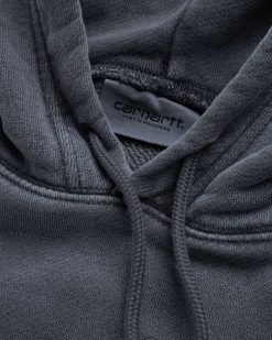 Carhartt WIP Sweat A Capuche Taos Silex/Teint En Vetement | Sueurs