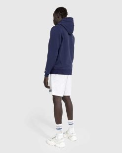 Puma Sweat A Capuche Quart De Zip Bleu Marine | Sueurs