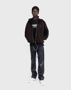 GmbH Veste Polaire Ercan Noir/Marron | Vetements D'Exterieur