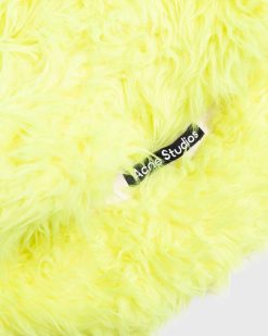 Acne Studios Chapeau Bob Fuzzy Jaune | Chapeaux