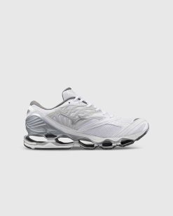 Mizuno Wave Prophecy Ls Blanc/Argent/Brume Port | Baskets