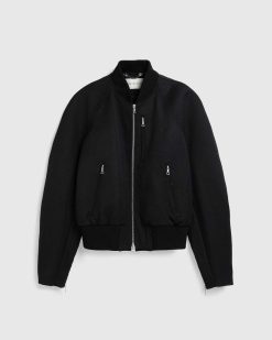 Dries van Noten Blouson Bomber Vermont Noir | Vetements D'Exterieur