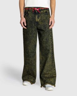 Marni Pantalon A Cordon Vert Feuille | Pantalon