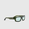 Port Tanger Lentille Addis Cardamome Acetate/Olive Chaude | Des Lunettes De Soleil