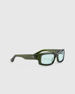 Port Tanger Lentille Addis Cardamome Acetate/Olive Chaude | Des Lunettes De Soleil