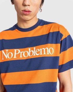 Aries No Problemo Stripe Ss Tee Multi | T-Shirts